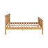 Monaco 4FT6 Bed High Foot End - Distressed Waxed Pine